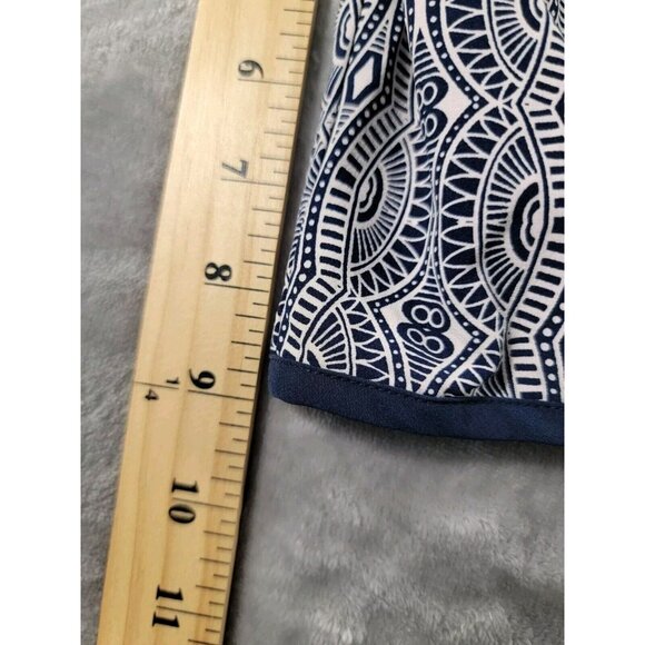 Coolibar Men BoardShorts Swim Trunks Blue Geometric Tribal Pattern 38x9 UPF 50+ - Picture 2 of 7